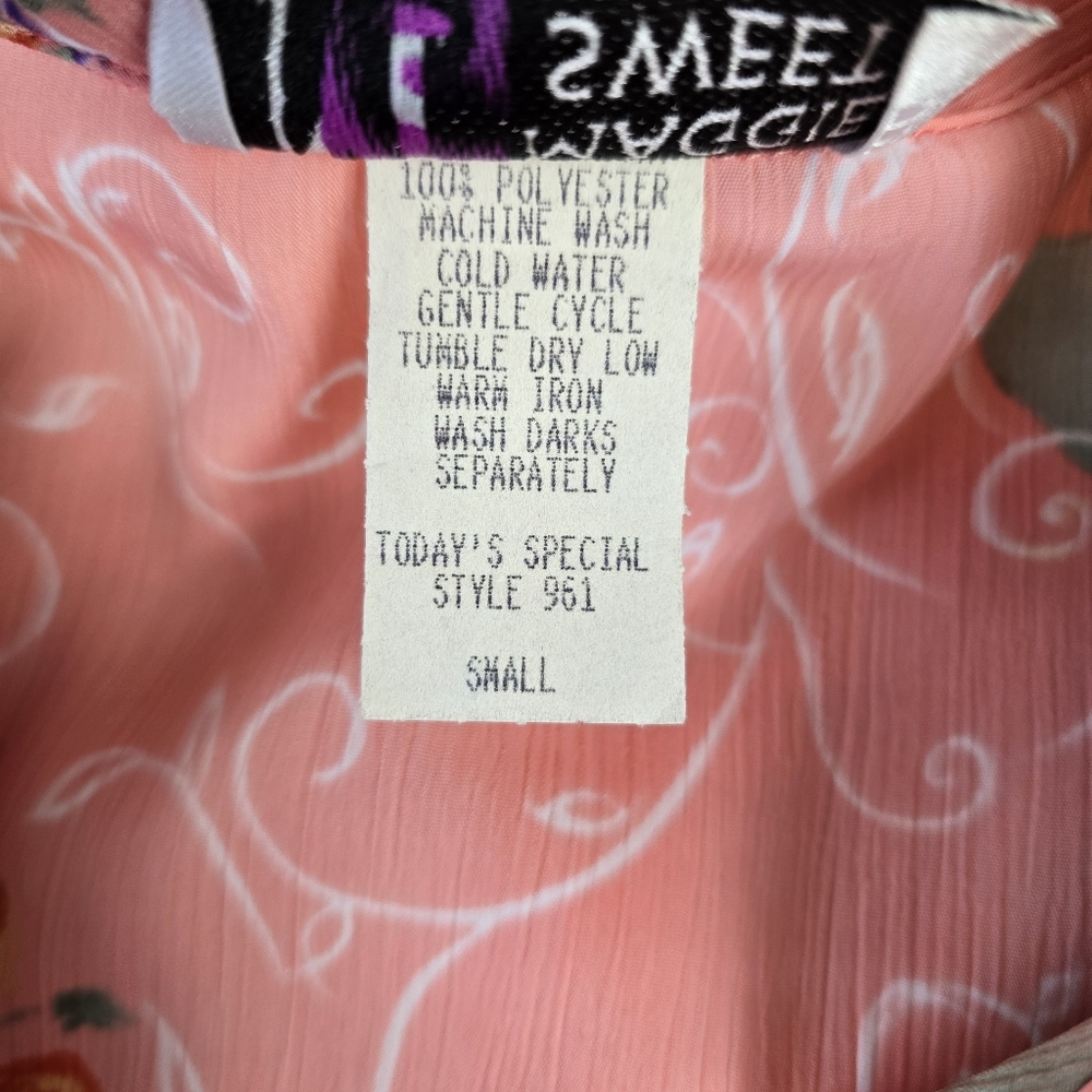 Vintage Maggie Sweet 2 piece Dress and Cover Top - Picture 7 of 15